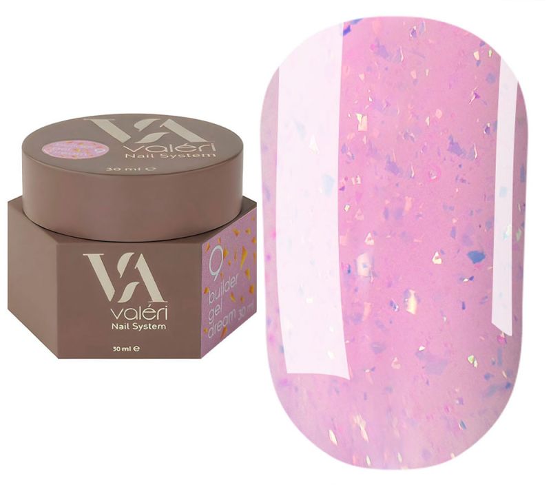 Valeri Гель для ногтей Builder Gel Dream №09, 30 мл