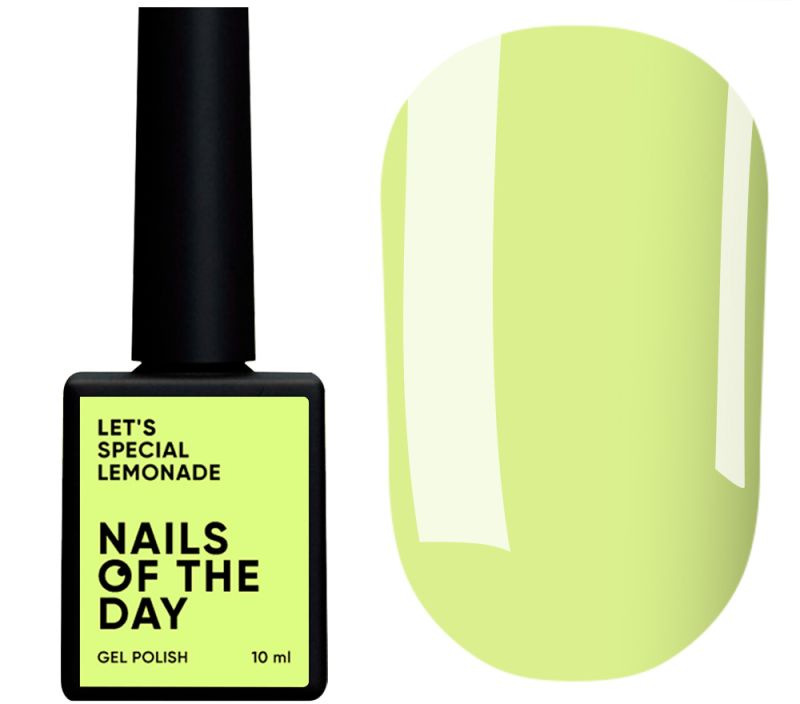 Nails Of The Day Гель-лак Let's special Lemonade, 10 мл
