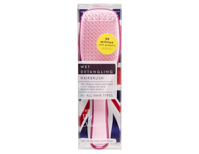 Tangle Teezer Hair Brush The Wet Detangler Raspberry Rouge