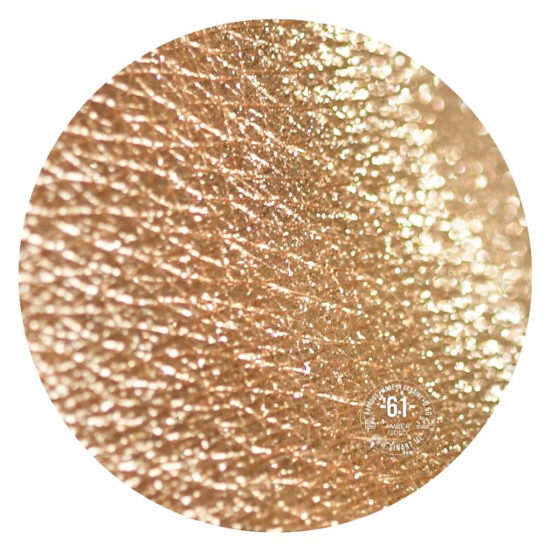 Пигмент для век SINART, Amber Gold №61 (янтарное золото), 0,5 г