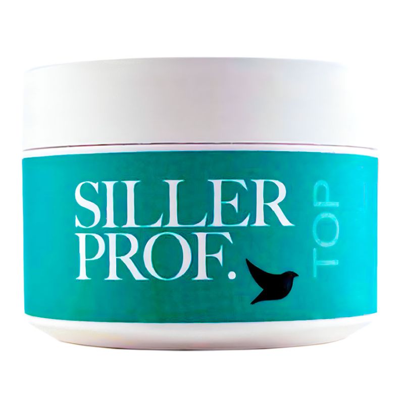 Siller Top for nails "No Scratch" without sticky layer Top No Wipe Anti Scratch, 50 ml