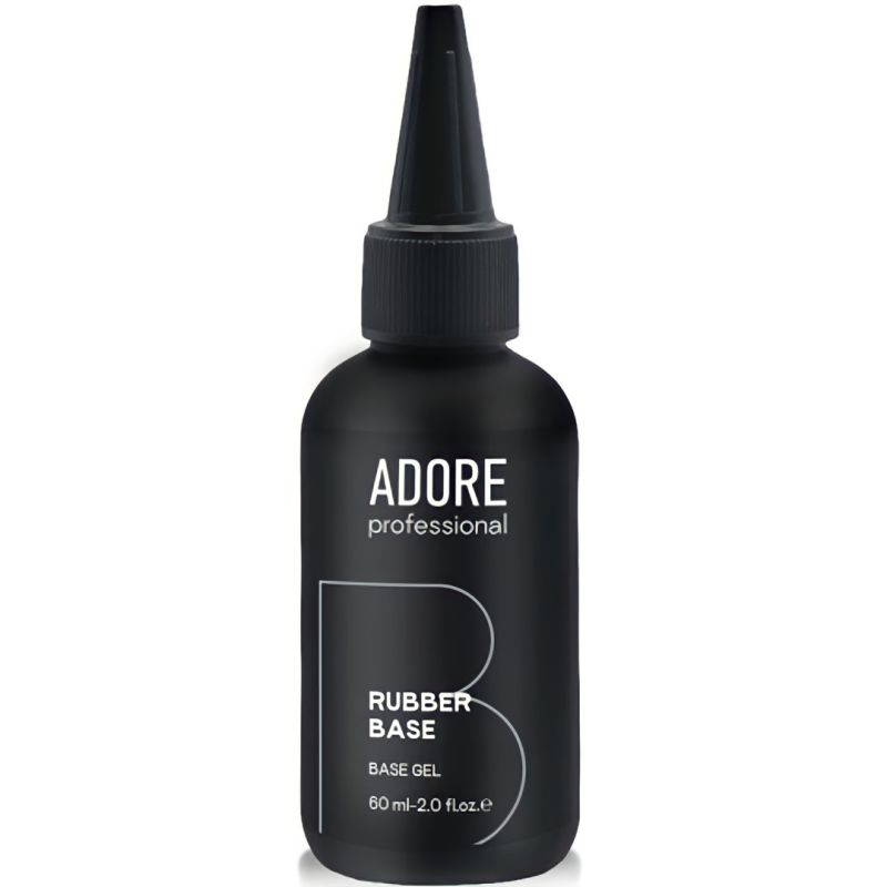 ADORE Professional Rubber Base for nails, 60 ml (with dispenser)