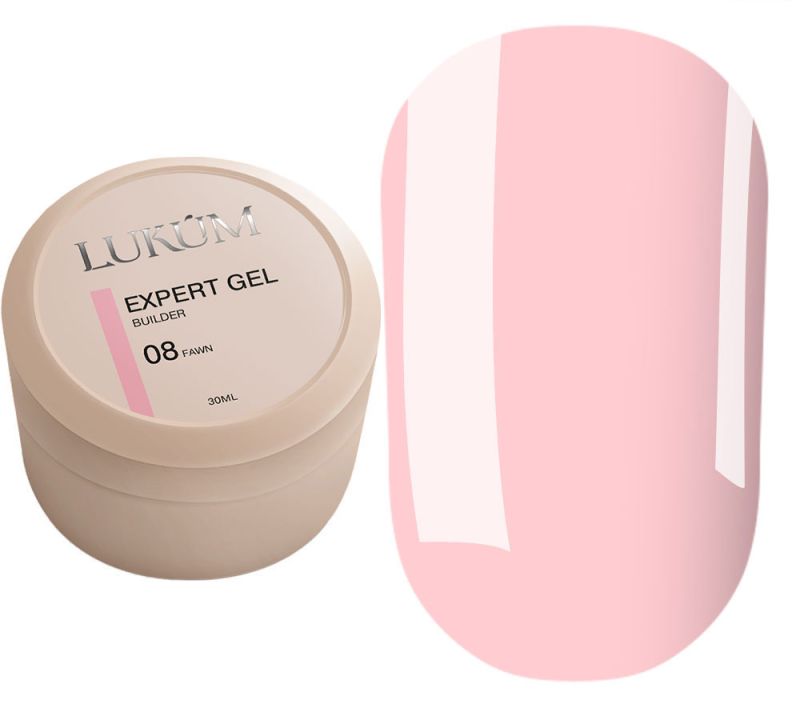 Lukum Гель для ногтей Expert Builder Gel 08, 30 мл