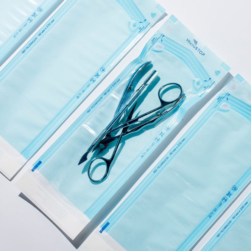MicroSTOP Self-adhesive bags for sterilization in an autoclave 90x230 (200 pcs.)