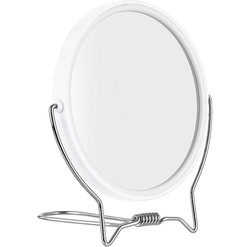 Titania Зеркало двустороннее 1500 L, D=13 см, белое