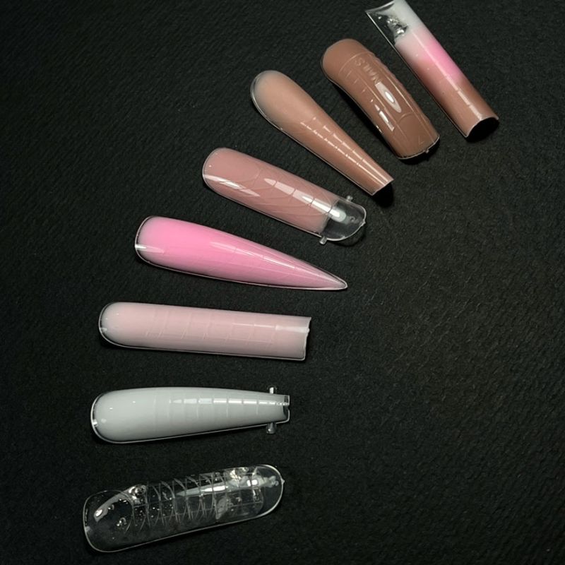 Nails Of The Day Верхні форми для нарощування Dual Form Square 03 (Type 5), 120 шт