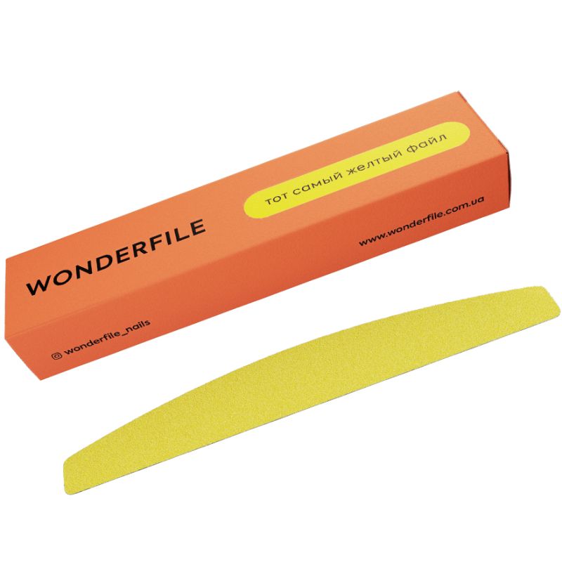 Wonderfile клейові файли півмісяць 162/24, 240 гр (50 шт)