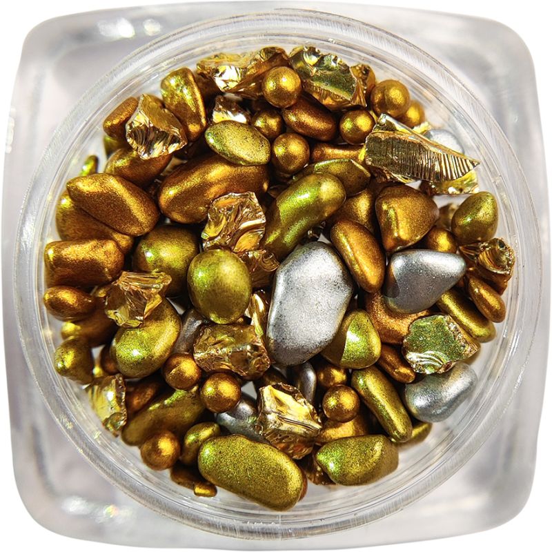 Декоративные камни golden stones, 2,7 г