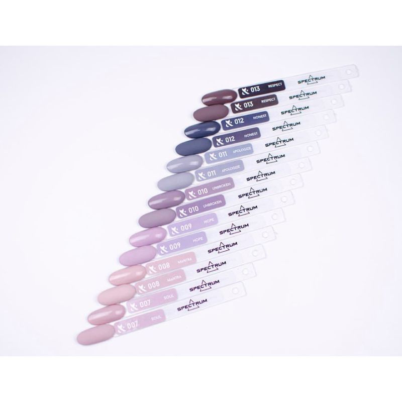 FOX SHOT Spectrum gel varnish No. 012 (dark gray, enamel), 5 ml