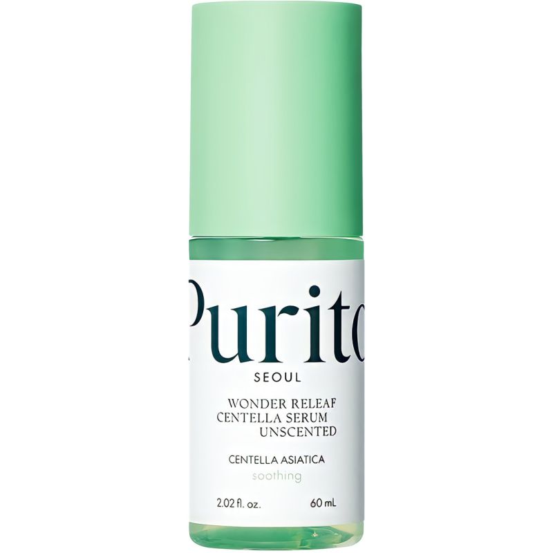 Purito Сыворотка успокаивающая с центеллой без эфирных масел Wonder Releaf Centella Serum Unscented, 60 мл