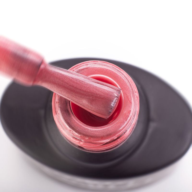 Gel Polish Komilfo Fantasy Cat's Eye 102 (pearl-coral, magnetic), 8 ml.