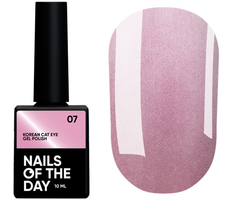 Nails Of The Day Gel polish Korean cat eye 07, 10 ml