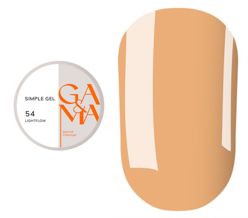 GA&MA Gel sample Simple gel 001 Clear, 15 ml