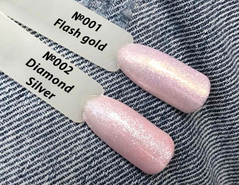 Komilfo пигмент эффект 001 Flash gold (1 г)