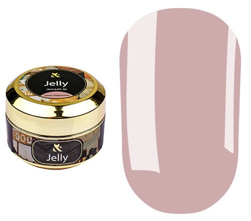 F.O.X Jelly Cover Cappuccino моделюючий гель желе, 15 мл