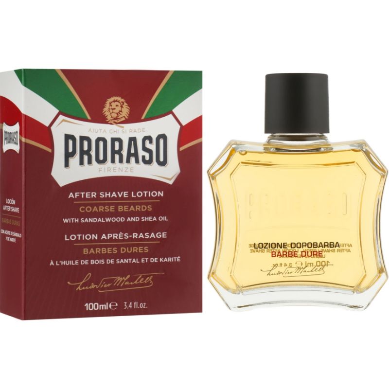 Proraso Лосьйон після гоління Proraso Red fter Shave Lotion Coarse Beards Sandalwood, 100 мл