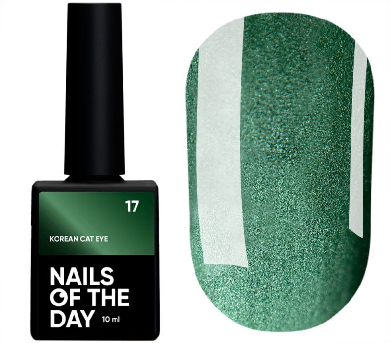 Nails Of The Day Gel polish Korean cat eye 17, 10 ml