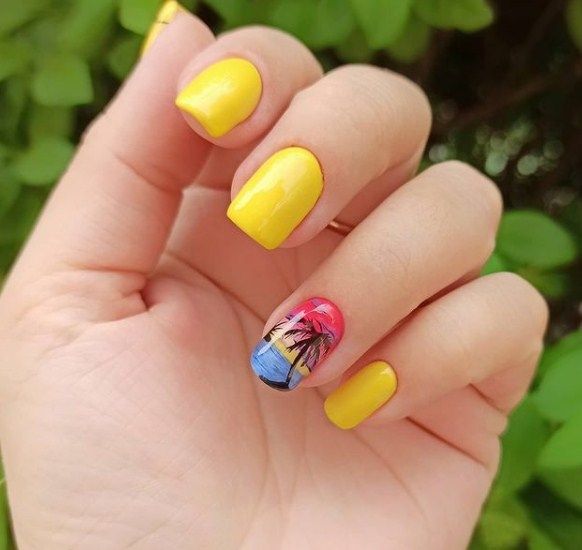 Гель-лак Couture Colour №130 (желтый, эмаль), 9 мл