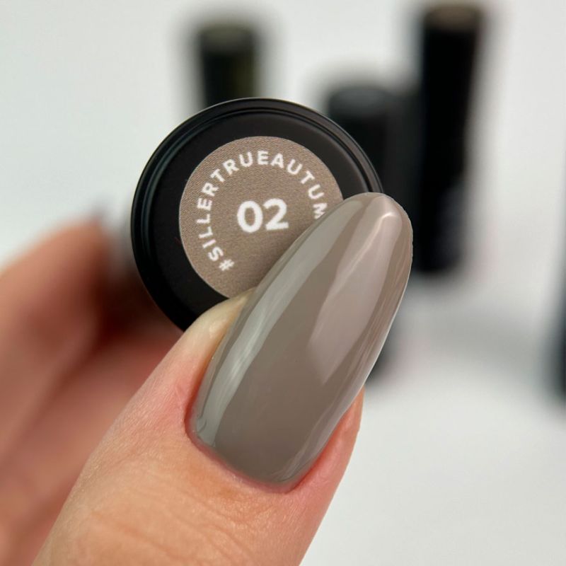 Siller Gel polish for nails True Autumn №2, 8 ml