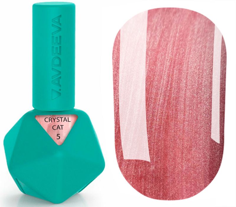 Victoria Avdeeva Gel nail polish Crystal Cat's Eye No. 001, 10 ml