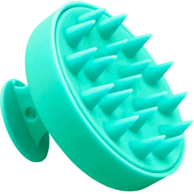 Massage silicone scalp brush, lilac