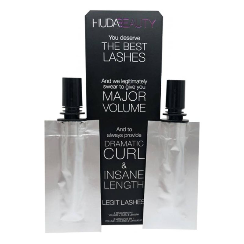 HUDA BEAUTY LEGIT LASHES Double-Ended Volumizing and Lengthening