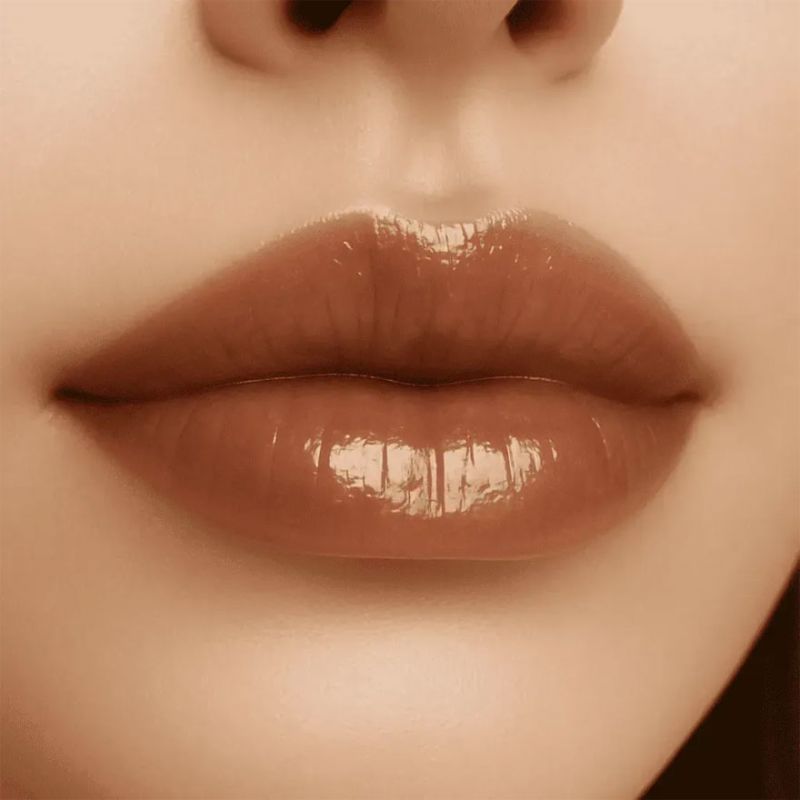 WISHLIST Бальзам-блиск для губ Lip Gloss Balm - Espresso Noir + Іграшка-брелок, 10 мл