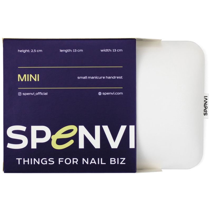SPENVI Подушка під лікоть для манікюру Mini White