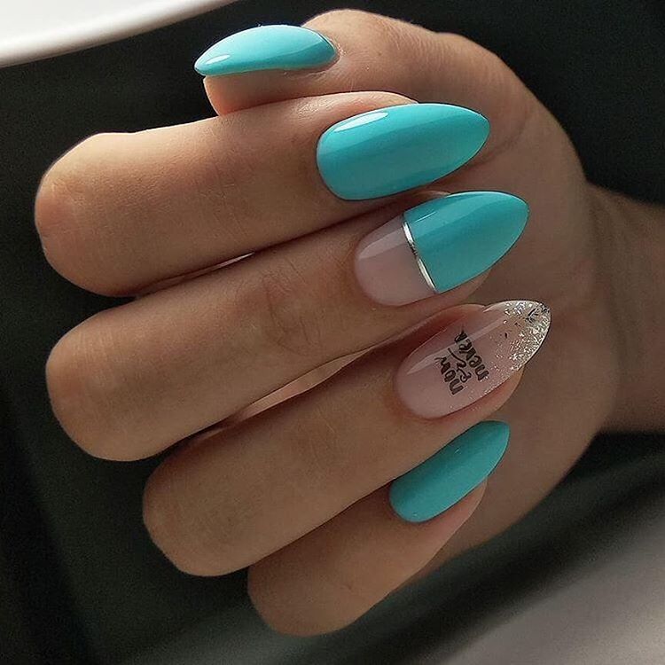 Kira Nails gel varnish No. 027 (blue, enamel), 6 ml