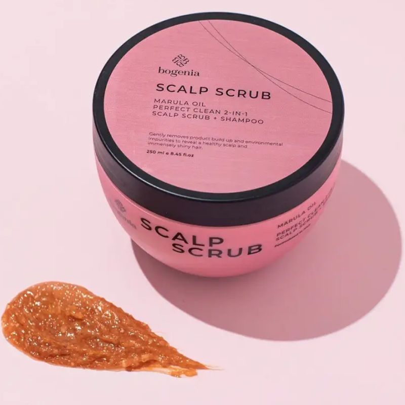 BOGENIA Scalp Scrub Marula Oil, 250 ml