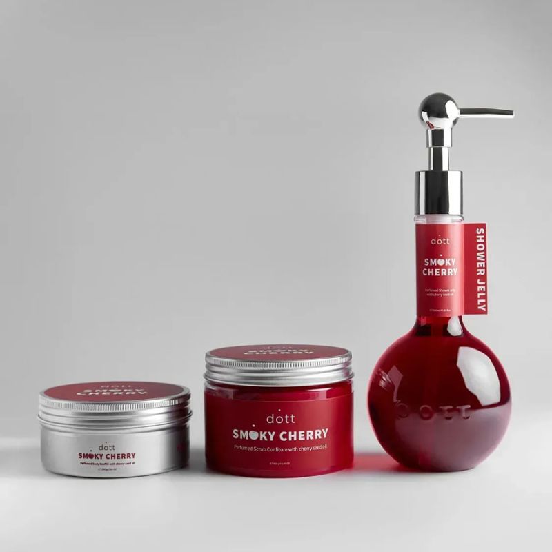 Dott Парфюмированный скраб для тела - SMOKY CHERRY, 450 г