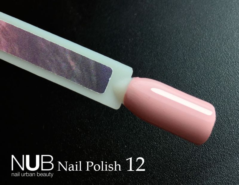 Nail polish NUB 012 Rose Taupe (smoky tea rose, enamel), 14 ml