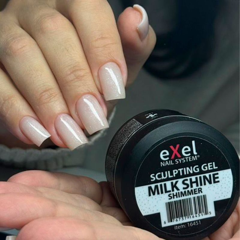 Atica Моделюючий гель Sculpting Gel Milk Shine Shimmer 19, 30 мл
