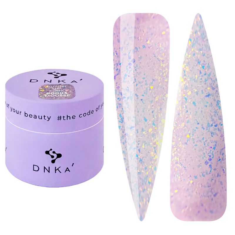 DNKa Гель для ногтей Builder Gel Mousse (HEMA/TPO FREE) 0003, 15 мл