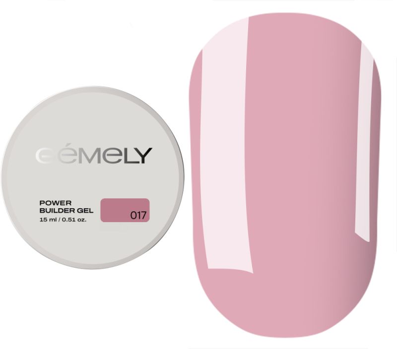 GÉMELY ex GA&MA Гель для нігтів Power Builder gel 017, 15 мл