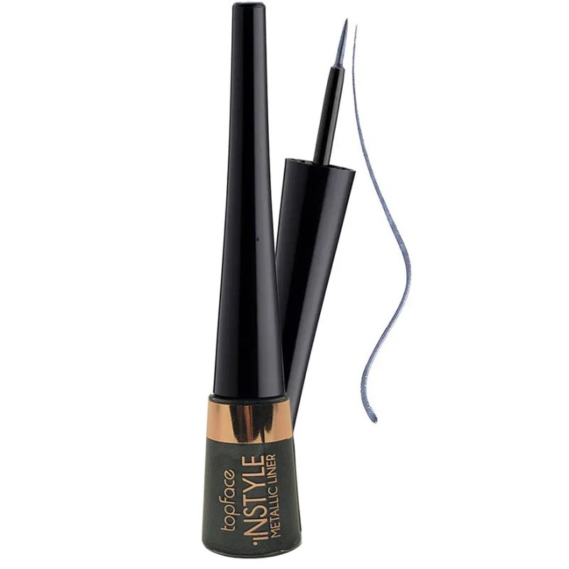 TopFace Подводка "Instyle - Metallic Eyeliner" - 05 - Серая, 3,5 мл