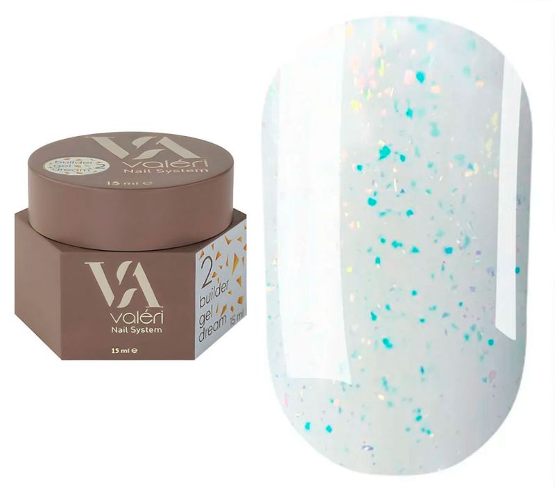 Valeri Гель для нігтів Dream Builder Gel 02, 15 мл