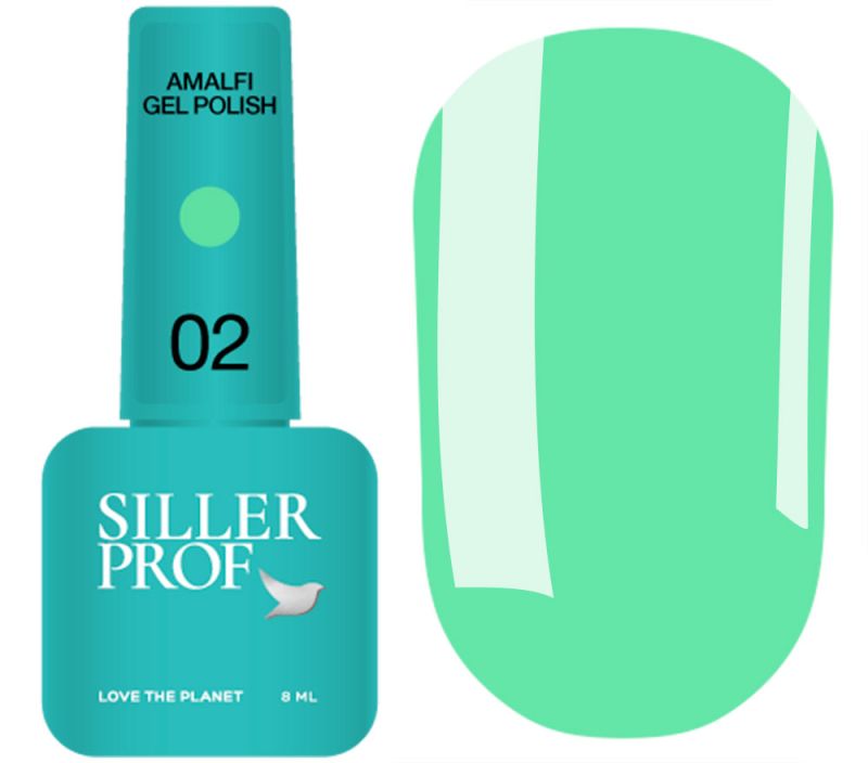 Siller gel varnish No. 037 (warm red, enamel), 8 ml