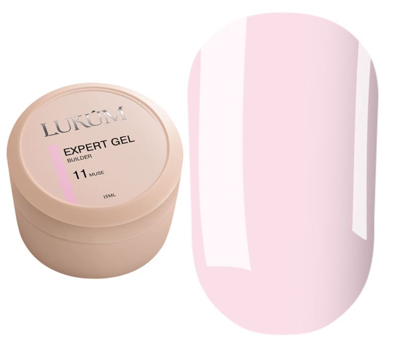 Lukum Гель для ногтей Expert Builder Gel №11, 15 мл