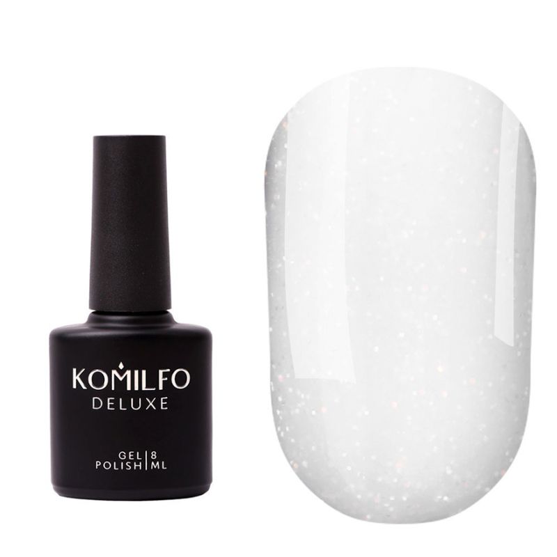 Komilfo Milky Diamond Top, without LSH, with UV filter, 8 ml