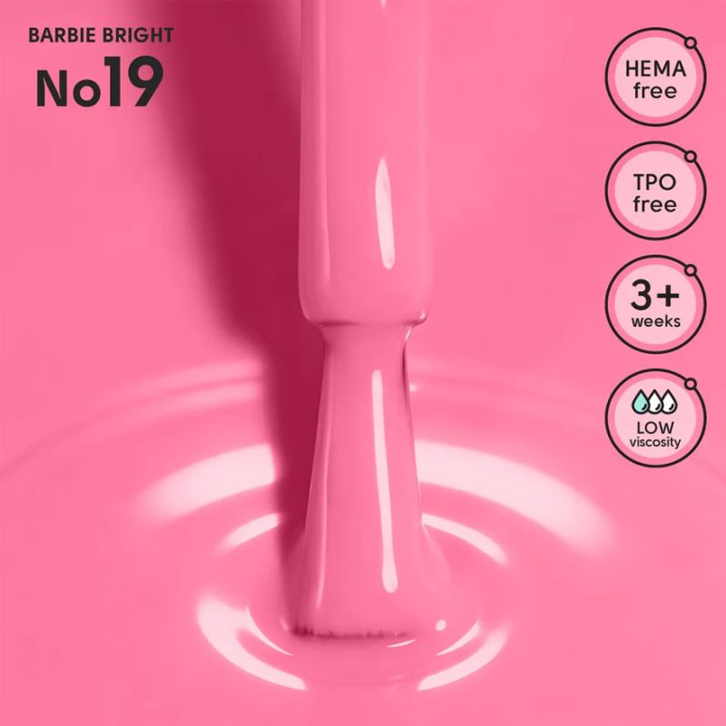 Shelly Гель-лак Barbie Bright 19, 12 мл