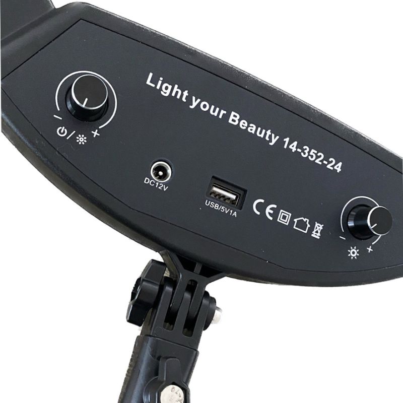 Ring lamp Soft Ring Light RL-14 Inch (3 mounts + remote control + tripod + bag) ring diameter 36 cm (1 month warranty)