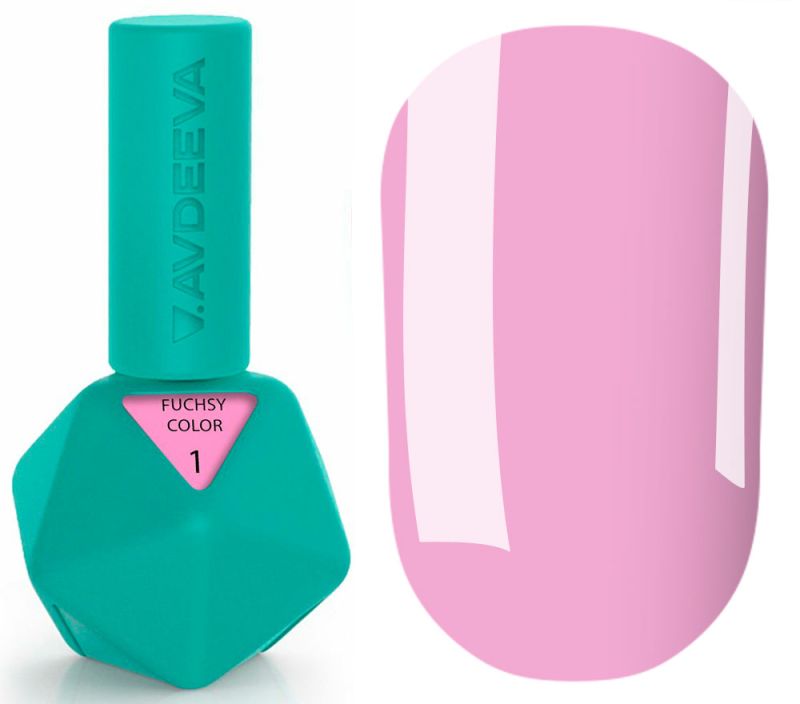 Victoria Avdeeva Гель-лак для нігтів Fuchsy Color №01, 12 мл