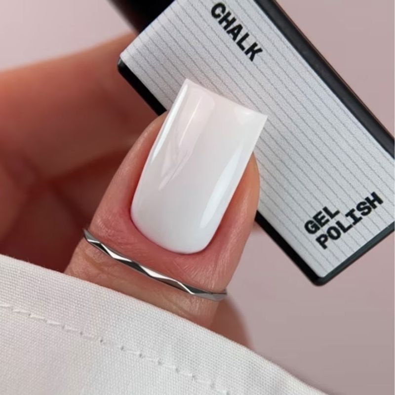 BIBLIOTEKA Гель-лак 52 Chalk - Світлий сірий, 10 мл
