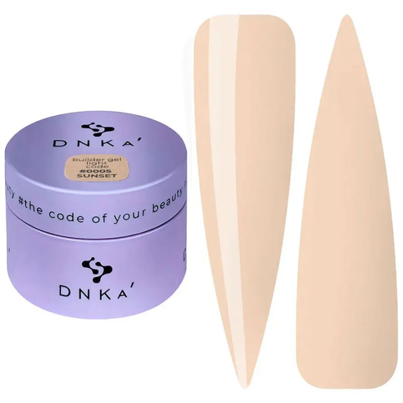 DNKa Гель для ногтей Builder Light Gel 0005 Sunset, 30 мл