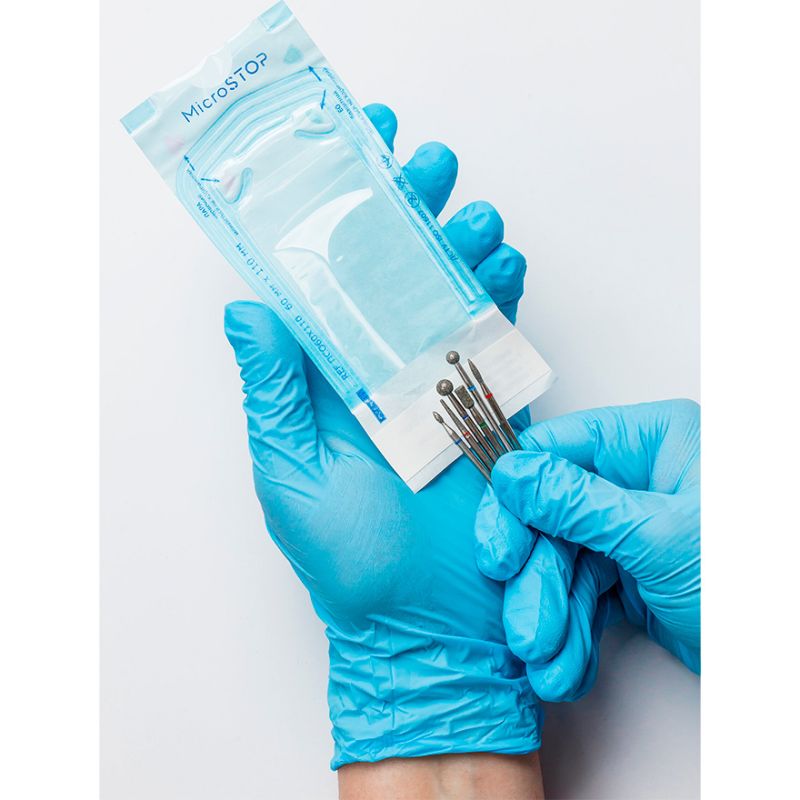 MicroSTOP Self-adhesive bags for sterilization in an autoclave 60x110 (200 pcs.)