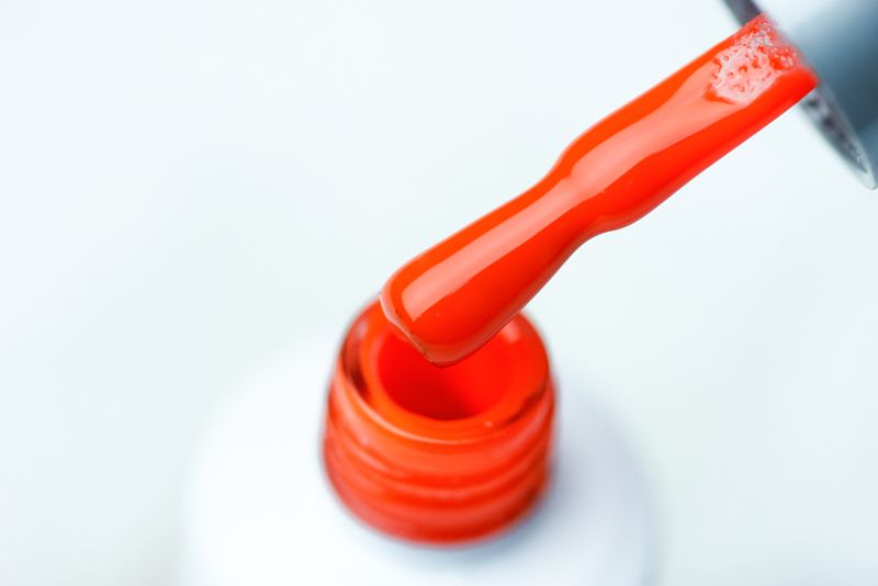 Atica Orange Soda GPM03 gel-varnish (poisonous orange, neon), 7.5 ml