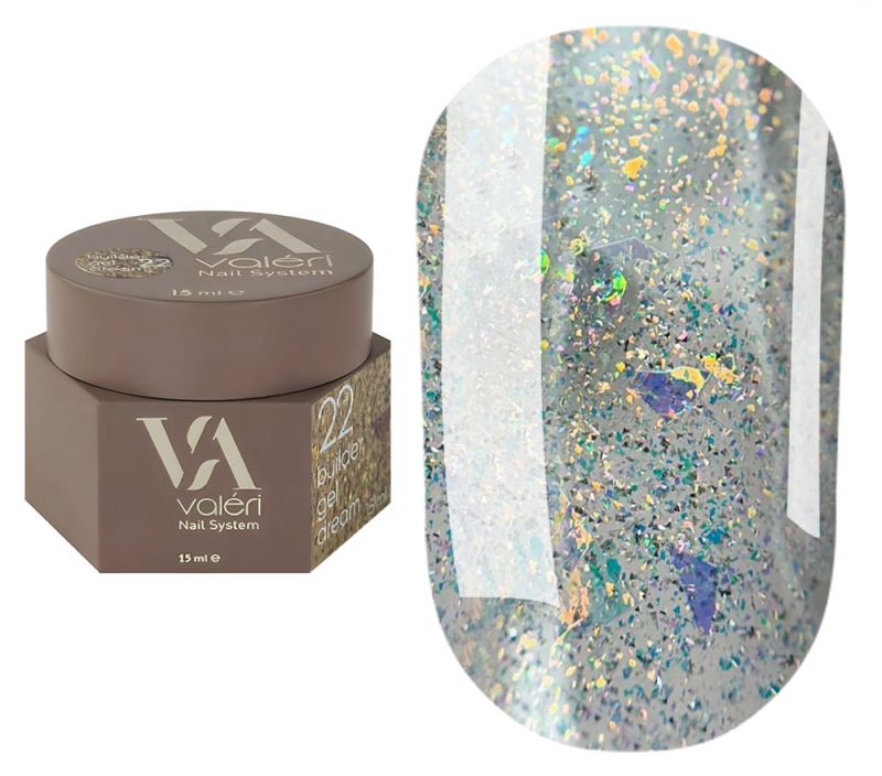 Valeri Гель для нігтів Dream Builder Gel 22, 15 мл