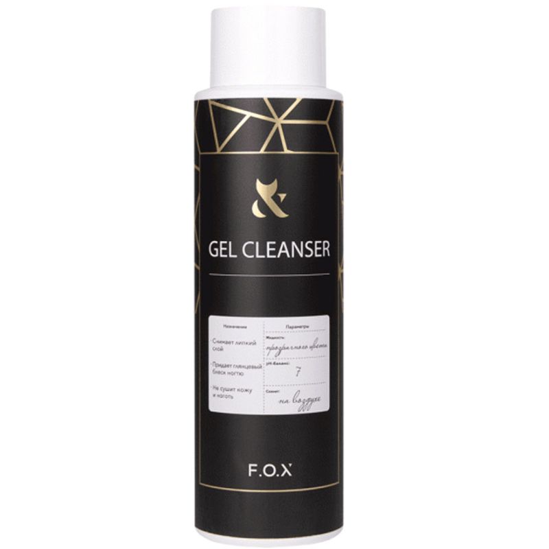 F.O.X Sticky Layer Remover Cleanser, 500 ml