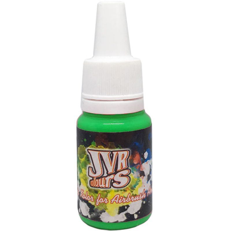 Airbrush paint JVR Revolution Kolor, Opaque Light Green No. 121, 10 ml